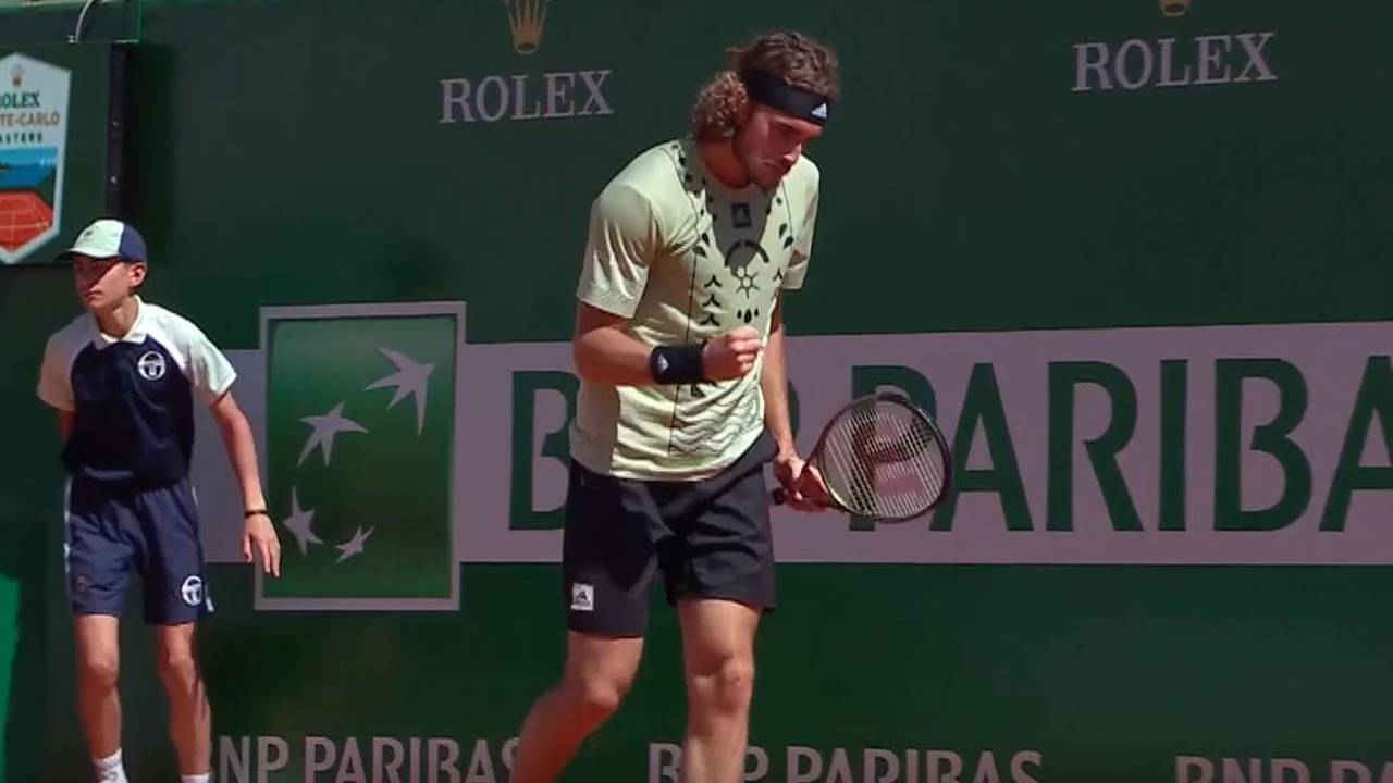 Monte Carlo Masters: Tsitsipas siegt in zwei Sätzen