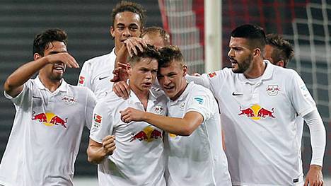 RB Leipzig feiert den ersten Sieg im Jahr 2015