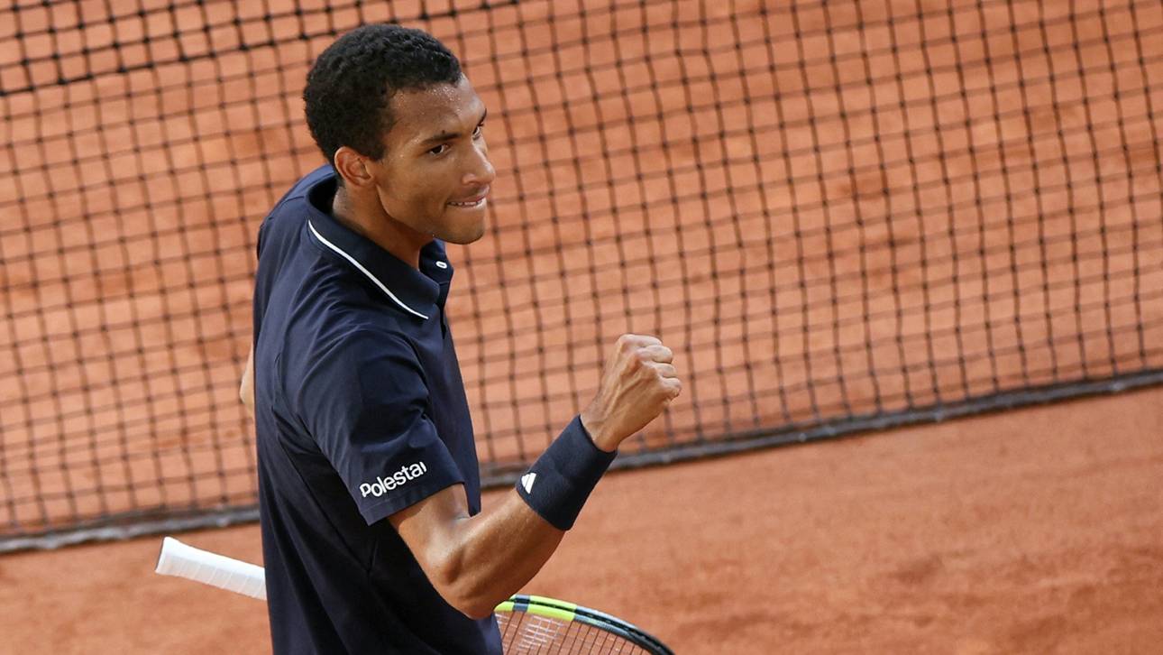 Kanadische Tennis-Geschichte in Paris