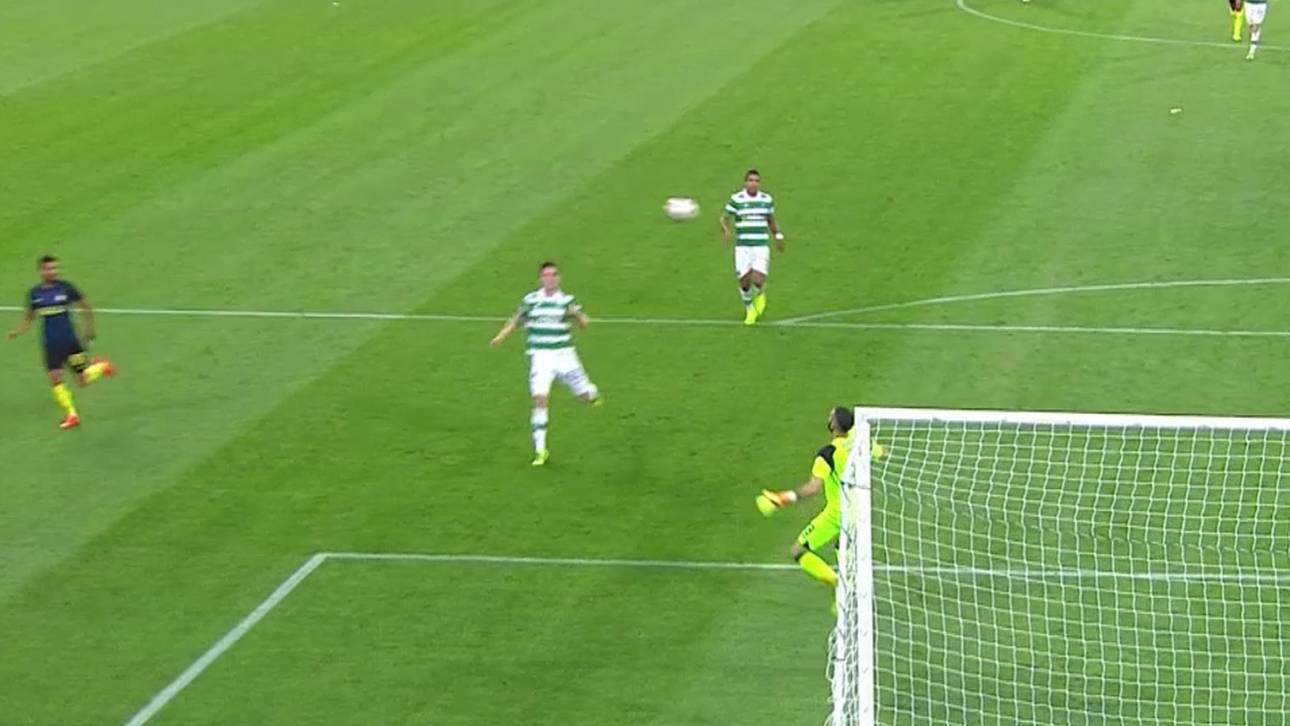 Frecher Schlenzer knockt Celtic aus