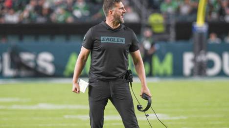 Coach Nick Sirianni von den Philadelphia Eagles steht in der Kritik