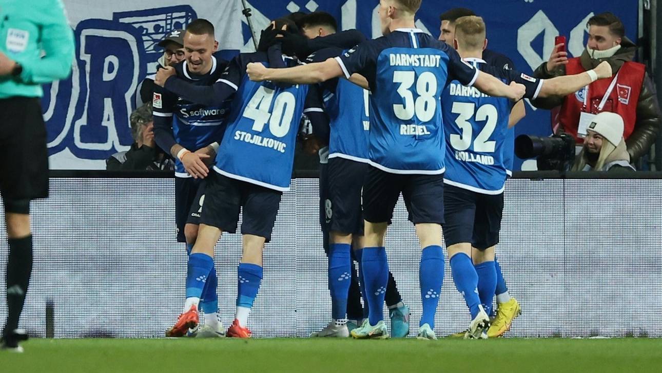 Sieg in Nürnberg: Darmstadt baut Führung aus