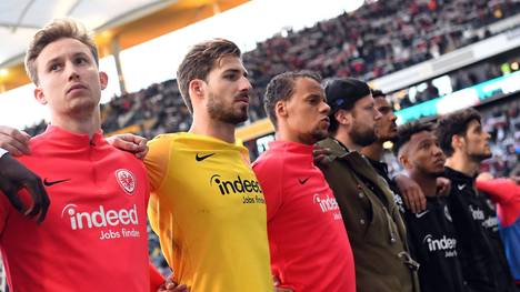 Frederik Rönnow (l.) darf für Kevin Trapp spielen