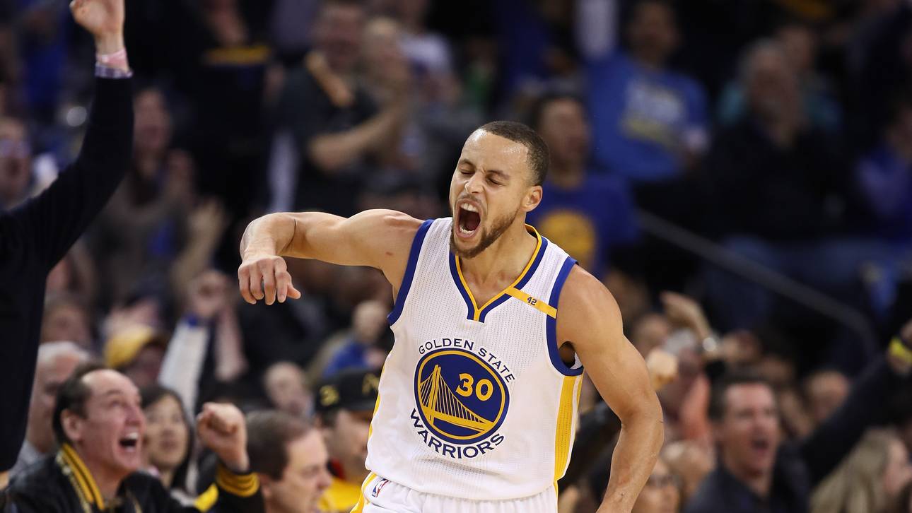 Dreier-Show von Curry und Thompson