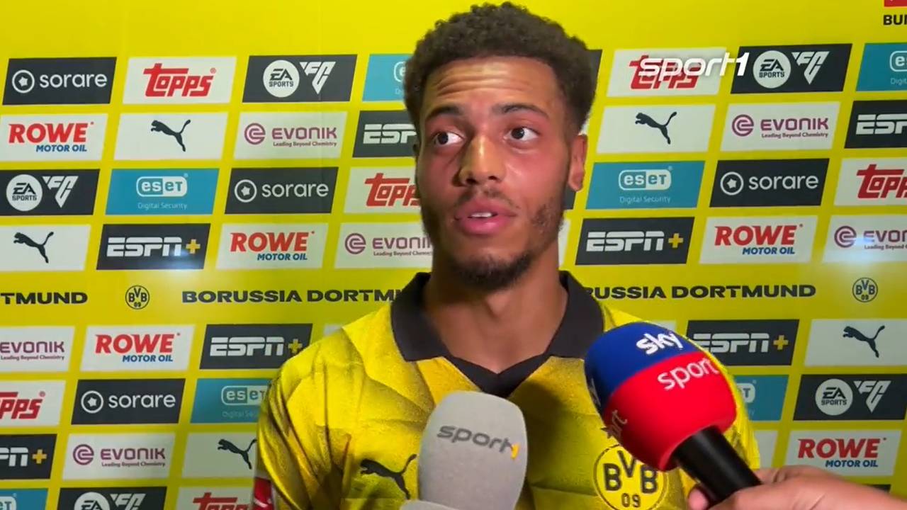 Freundlicher BVB-Empfang für Nmecha