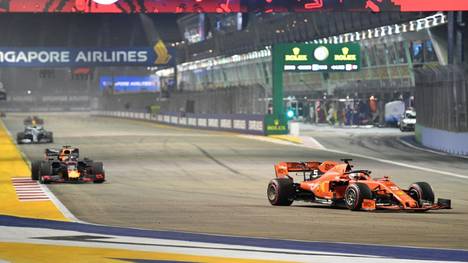 Die Formel 1 findet bis 2028 weiterhin in Singapur statt
