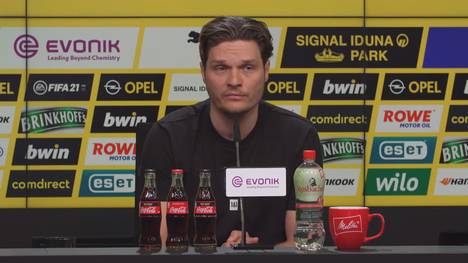 Borussia Dortmunds Trainer Edin Terzic äußert sich zum Konkurrenzkampf im BVB-Tor. Für Roman Bürki gibt es wohl wenig Hoffnung auf einen Einsatz.