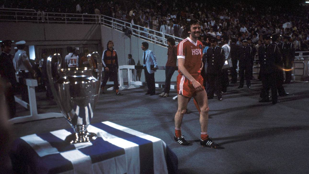 Jürgen Groh gewann mit dem HSV 1983 den Europapokal der Landesmeister