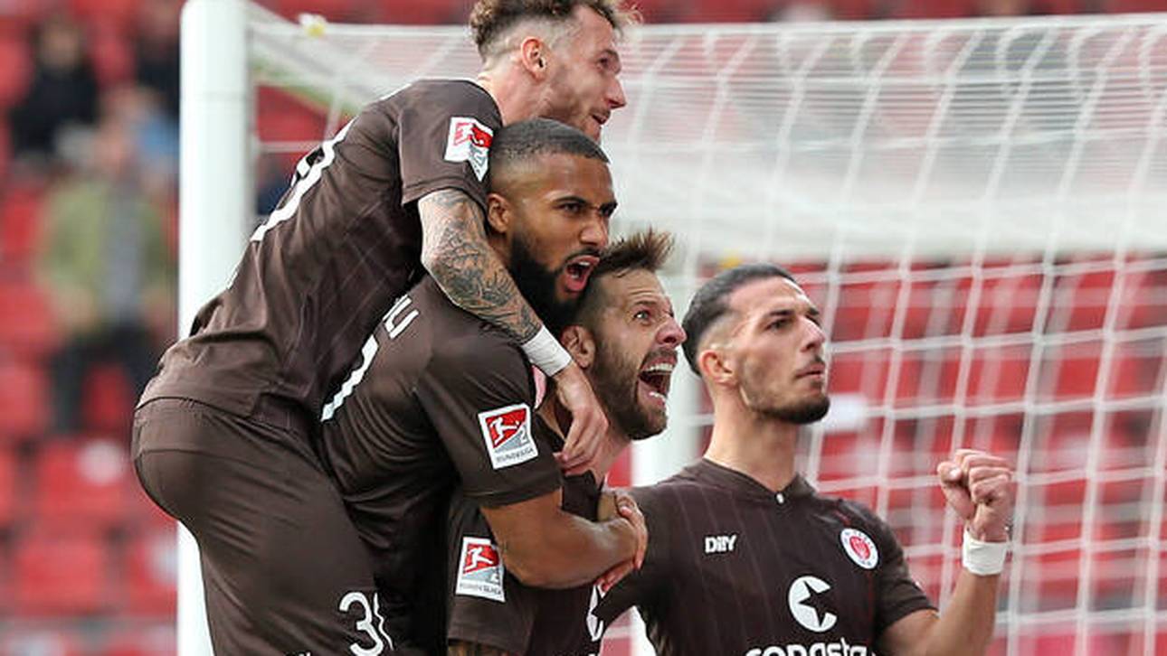 St. Pauli erobert Tabellenspitze