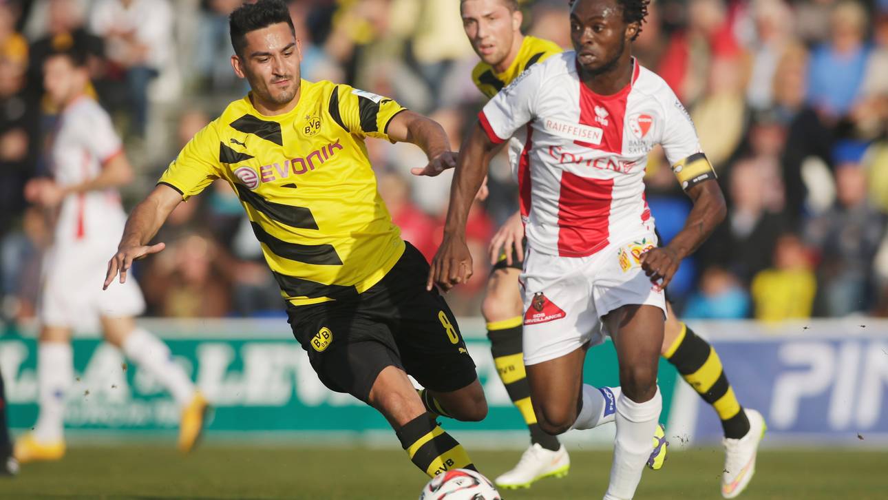 Ilkay Gündogan im Testspiel gegen den FC Sion