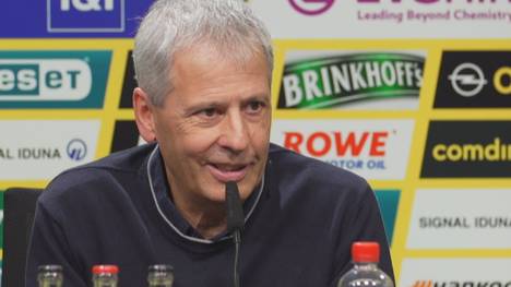 Nach dem schwachen Auftakt in der Champions League hat es für Lucien Favre und Borussia Dortmund Kritik gehagelt. Für das anstehende Derby gegen Schalke verspricht der BVB-Coach aber einen Sieg.
