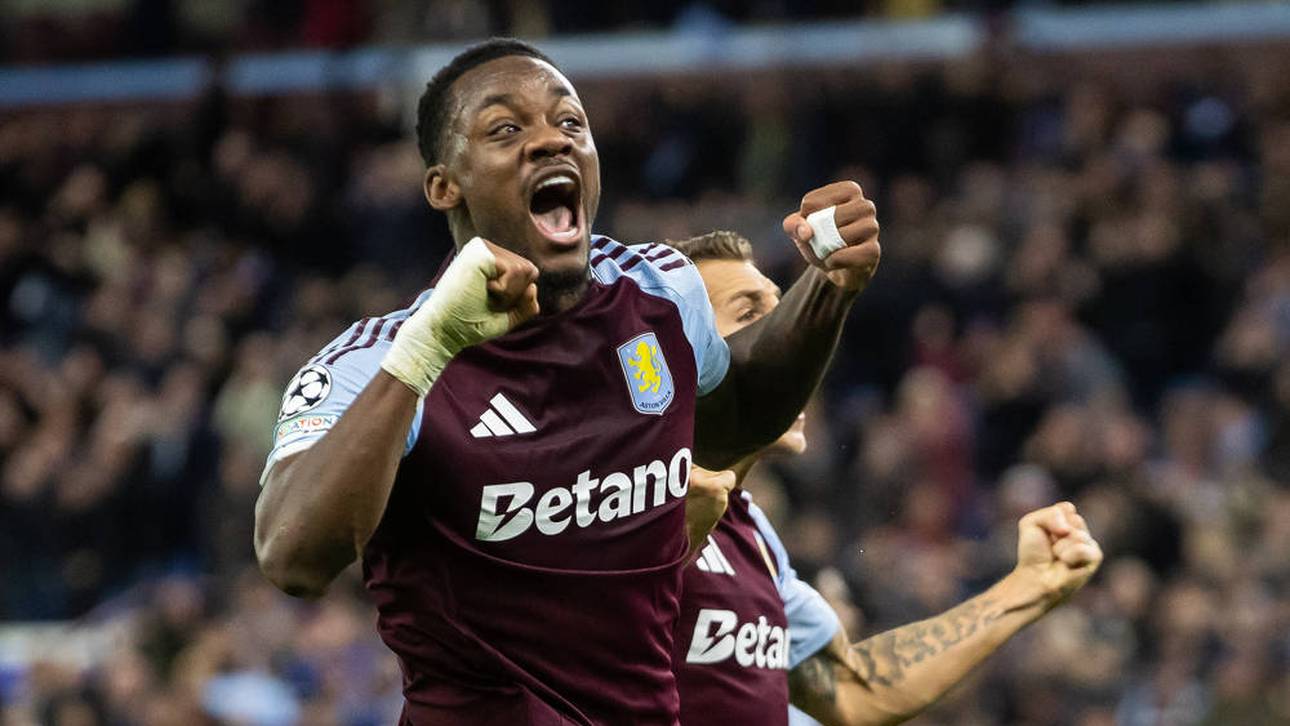 Jhon Durán traf für Aston Villa gegen den FC Bayern