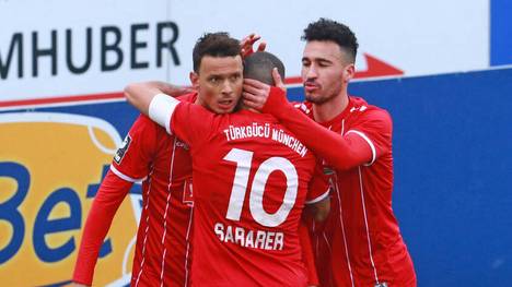 Petar Sliskovic (l.) und Sercan Sararer sind die Topspieler in Reihen von Aufsteiger Türkgücü München