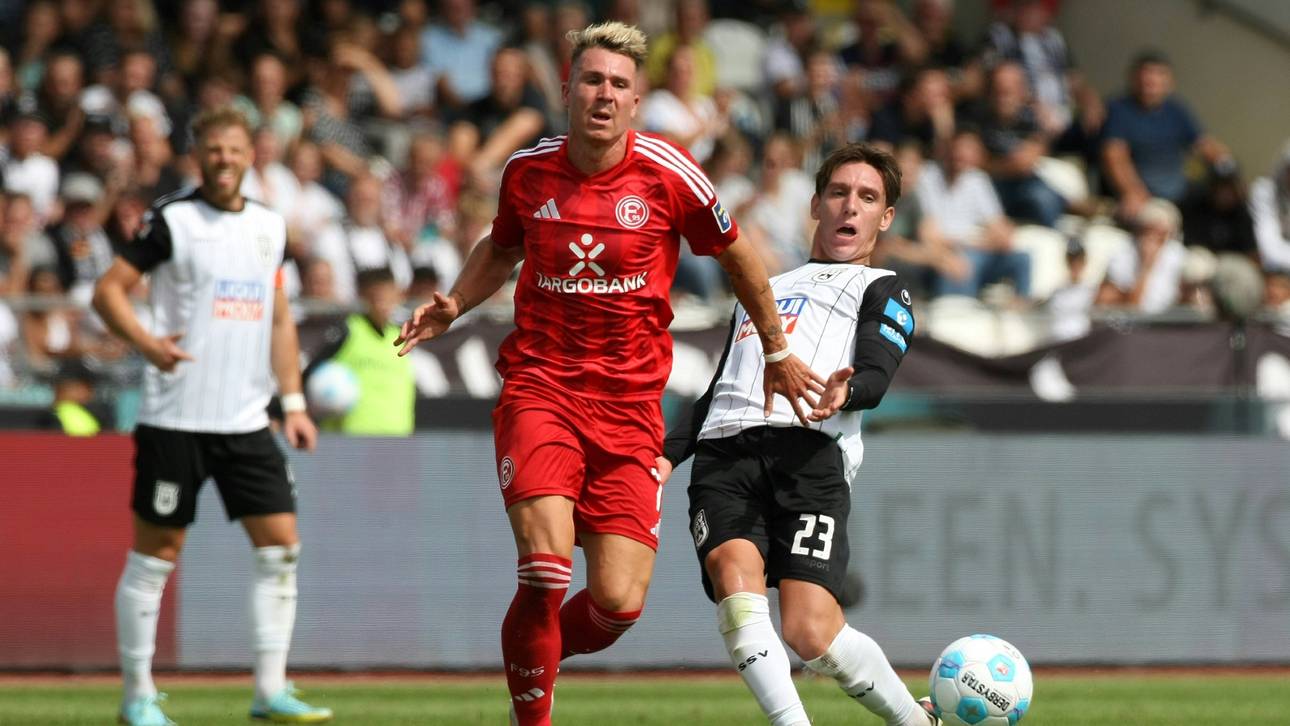 Späte Tore: Düsseldorf siegt in Ulm