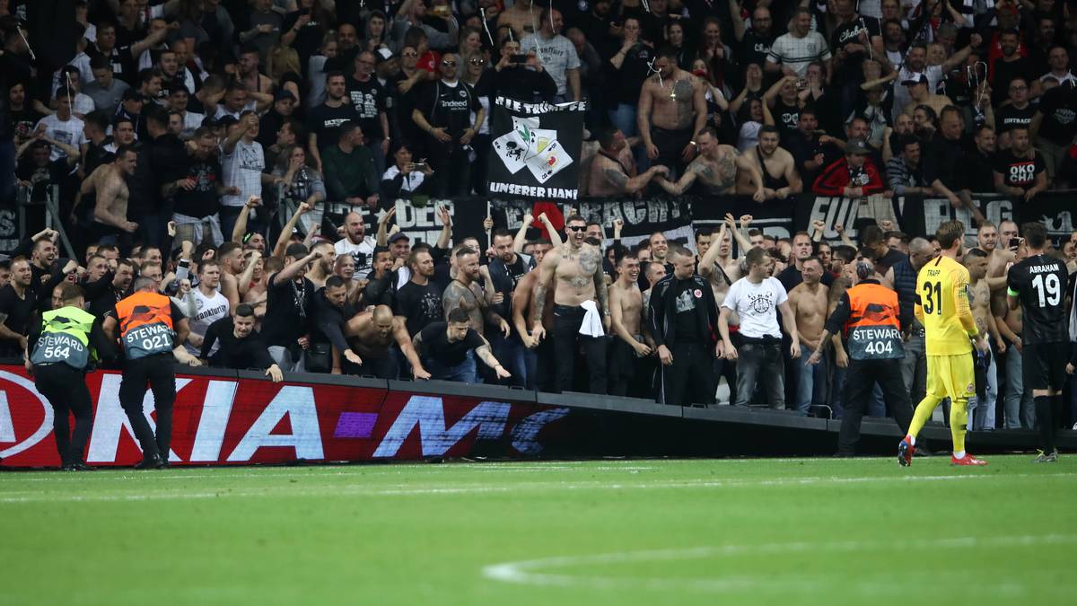 PLATZ 3 - EINTRACHT FRANKFURT: Folgt nach den Erfolgen über Inter Mailand und Benfica Lissabon das nächste kleine Fußball-Wunder? Im Halbfinale wartet mit dem FC Chelsea die ultimative Herausforderung