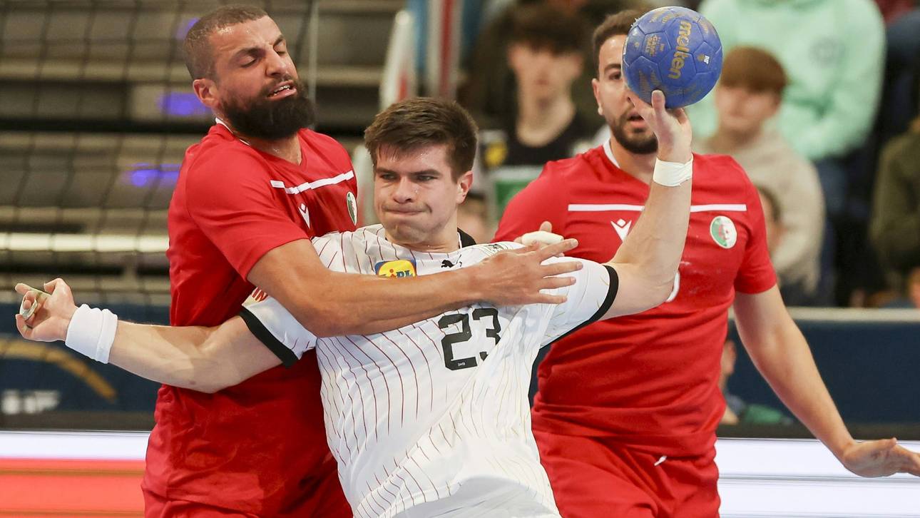 Olympia-Quali: Handballer starten mit Kantersieg gegen Algerien