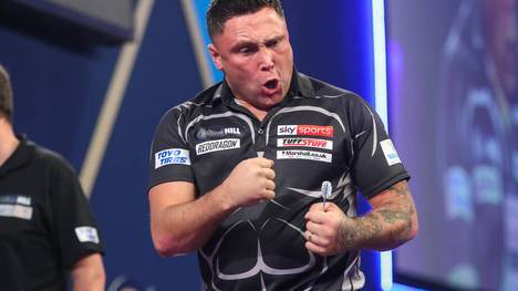 Gerwyn Price ist die Nummer eins der Welt im Darts