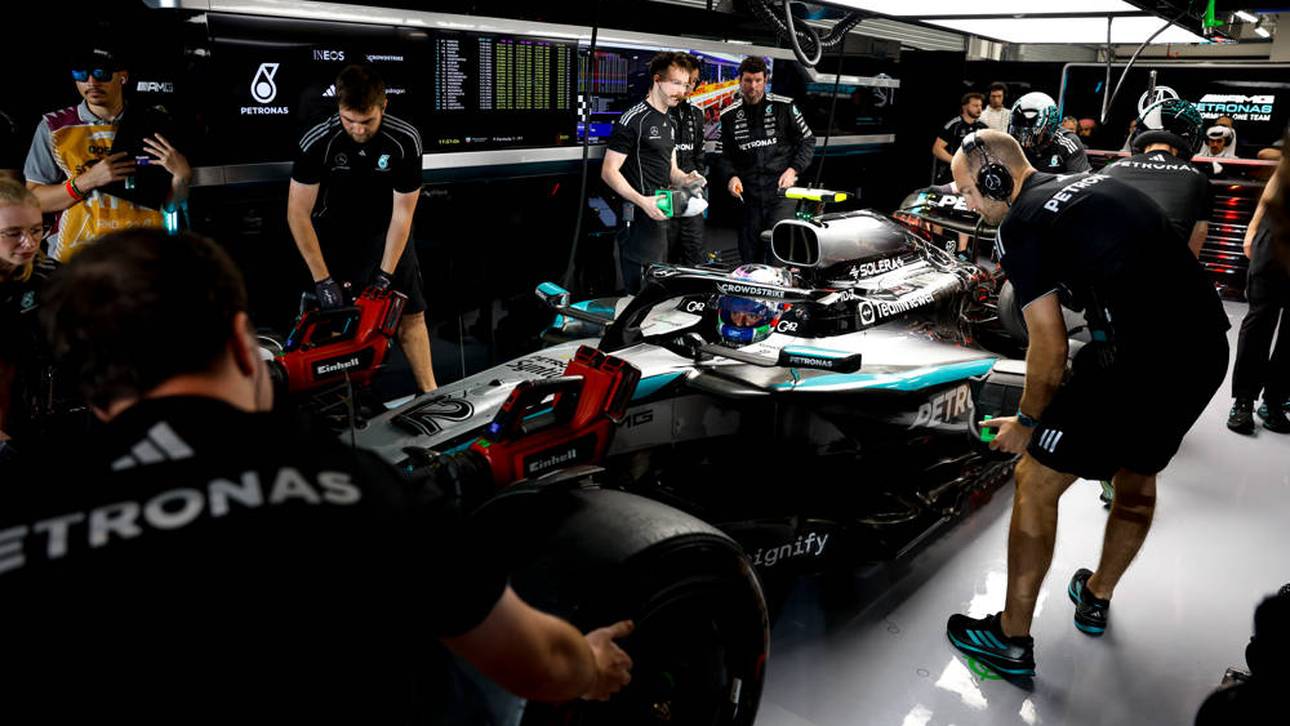 Mercedes nach kuriosem Crash bestraft