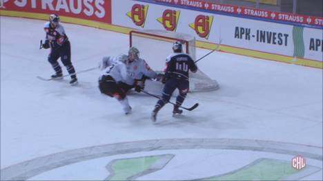 Red Bull München sichert sich mit einem umkämpften 3:2 Erfolg gegen Fribourg-Gottéron den Einzug in das Viertelfinale der Champions Hockey League.