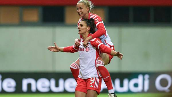 Bayern-Frauen erspielen sich Titel-Matchball