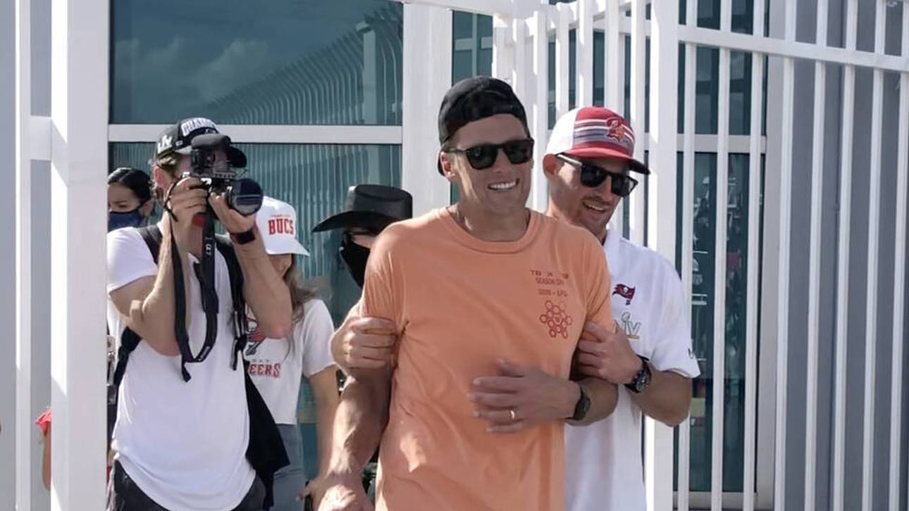 Brady nach Party mit Schlagseite