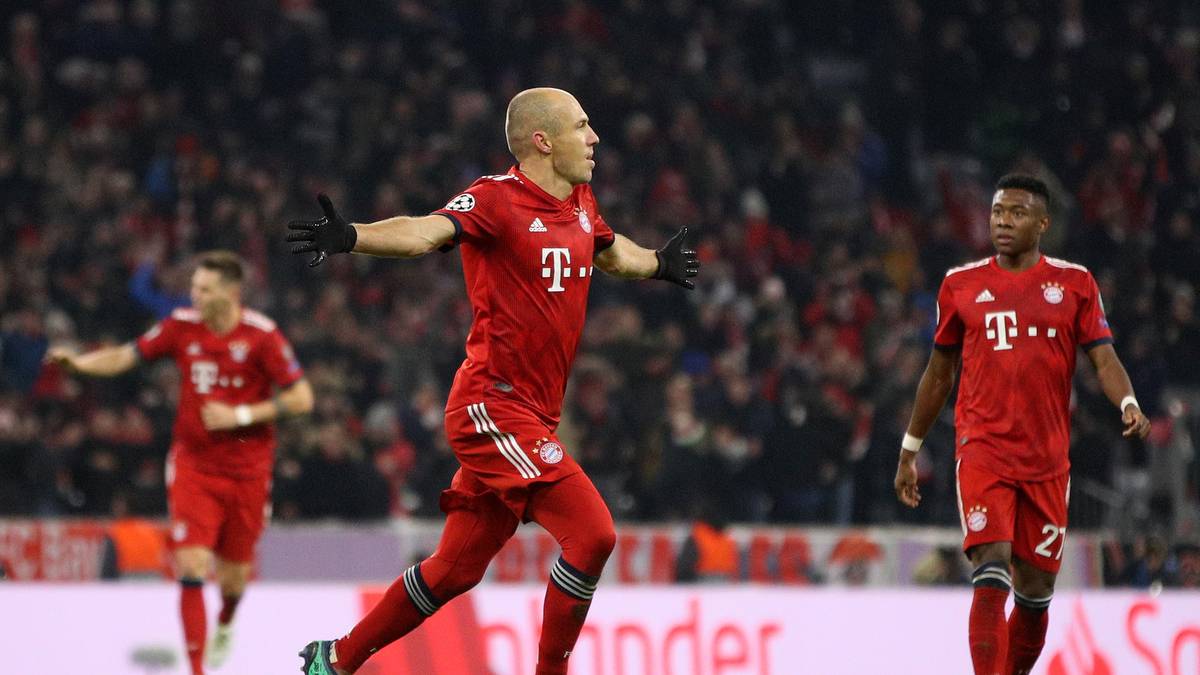 Der FC Bayern feiert gegen Benfica Lissabon einen 5:1-Kantersieg. Arjen Robben lieferte seine stärkste Partie in dieser Saison ab. Aber auch andere glänzten. Die SPORT1-Einzelkritik 