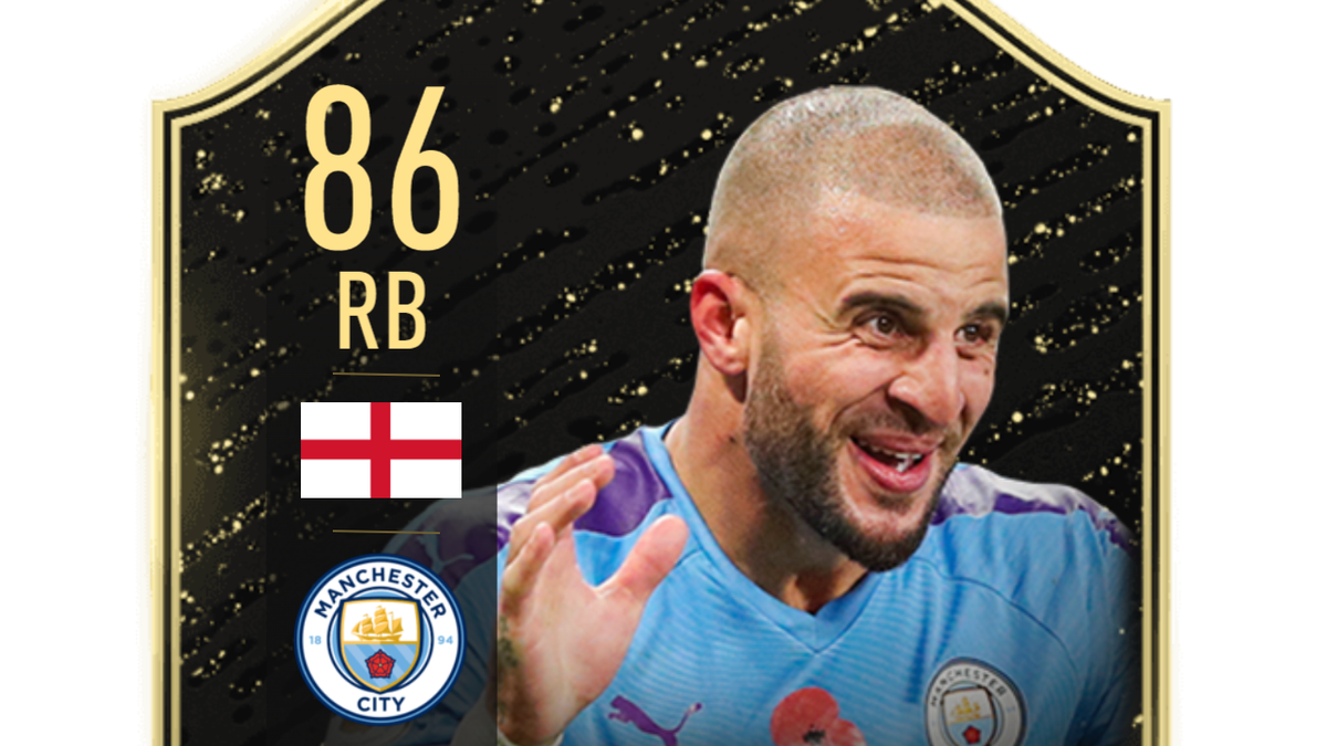 Kyle Walker (Manchester City), Rechtsverteidiger: 86 (+2)