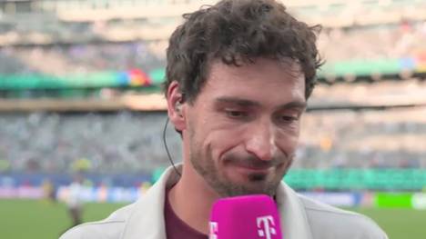 Mats Hummels schwärmt nach dem Frankreich-Spiel gegen Schweden von Kylian Mbappé. Der TV-Experte findet dabei kaum noch Worte, um dessen Leistung zu beschreiben.