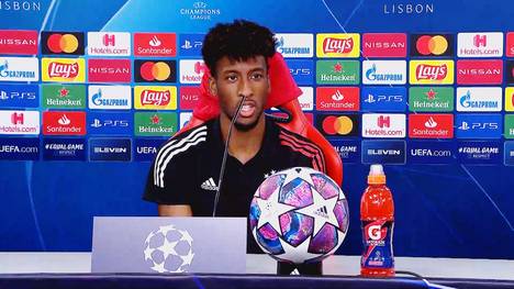 Kingsley Coman köpft den FC Bayern München gegen Paris Saint-Germain zum Sieg in der Champions League. Nach dem Spiel erklärt der Siegtorschütze seine Gefühlslage. 