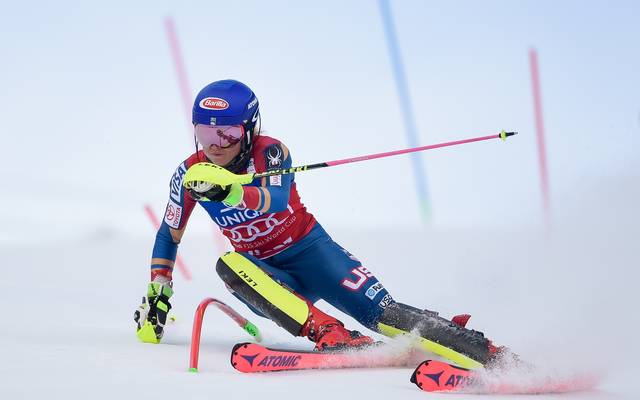 Ski Alpin Weltcup Slalom Der Damen In Lienz Mit Mikaela Shiffrin