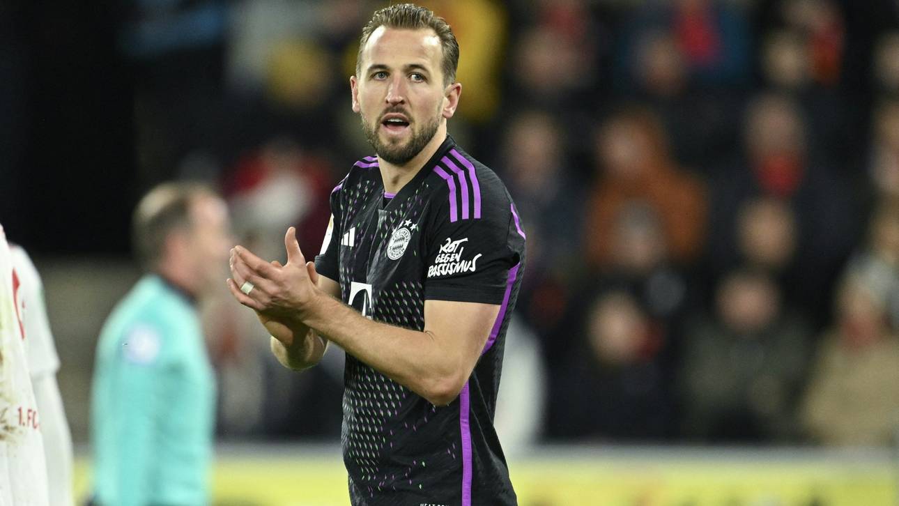 Bayern springen dank Rekordjäger Kane an die Spitze