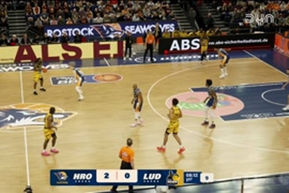 Spiel Highlights zu ROSTOCK SEAWOLVES - MHP RIESEN Ludwigsburg