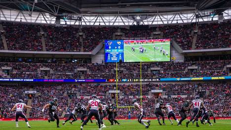 Auch im Wembley Stadium in London fand schon ein NFL-Spiel statt
