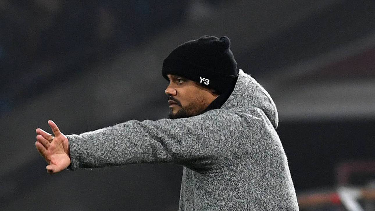 Vincent Kompany knackt mit seinem Team den alten Hinrunden-Rekord seines Lehrmeisters Pep Guardiola