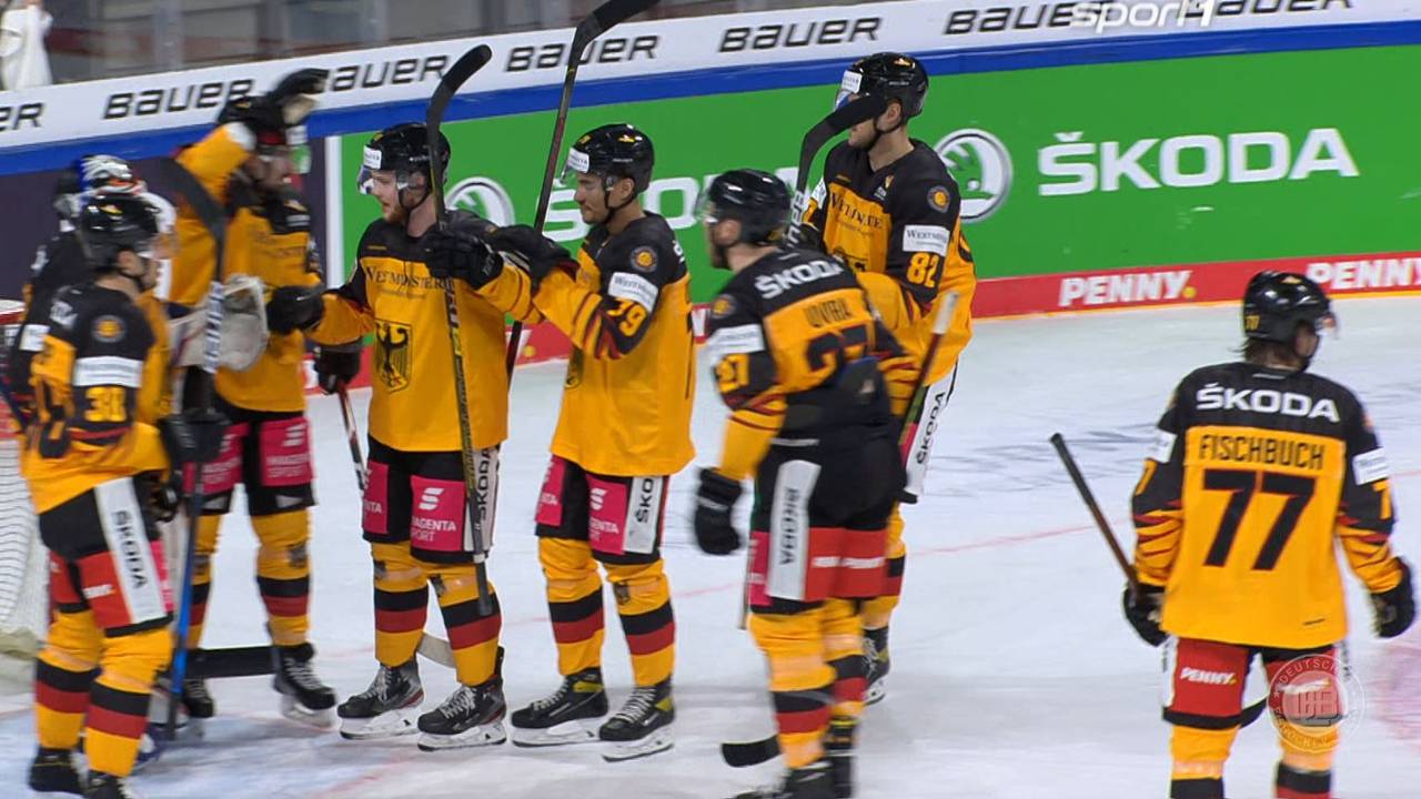 Eishockey: Deutschland besiegt Belarus mit 2:0