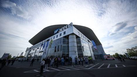 Die SAP-Arena bleibt bis 2025 Austragungsort der DVV-Pokalfinals