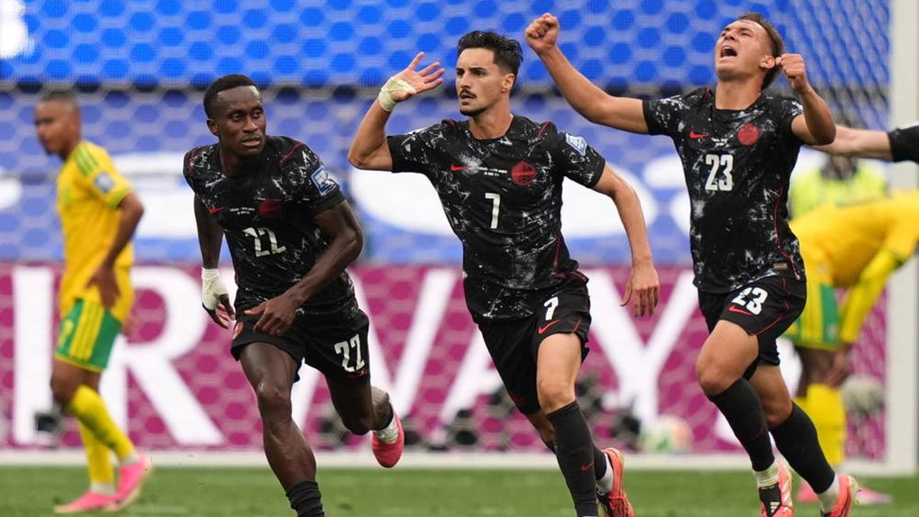 Später Jubel: Kanada im Achtelfinale