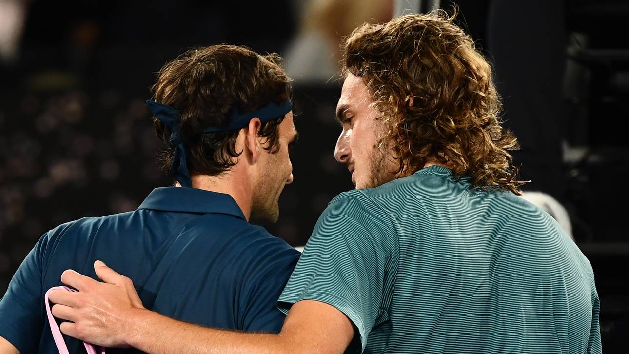 Stefanos Tsitsipas warf Superstar Roger Federer aus dem Turnier