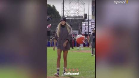 Alica Schmidt bekommt bei der Fashion Week in Mailand einen großen Auftritt. Sie meistert ihr Laufsteg-Debüt mit Bravour und steht mit Weltstars vor der Kamera.