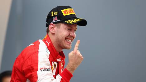 Sebastian Vettel-Ferrari-Jubel-Malaysia