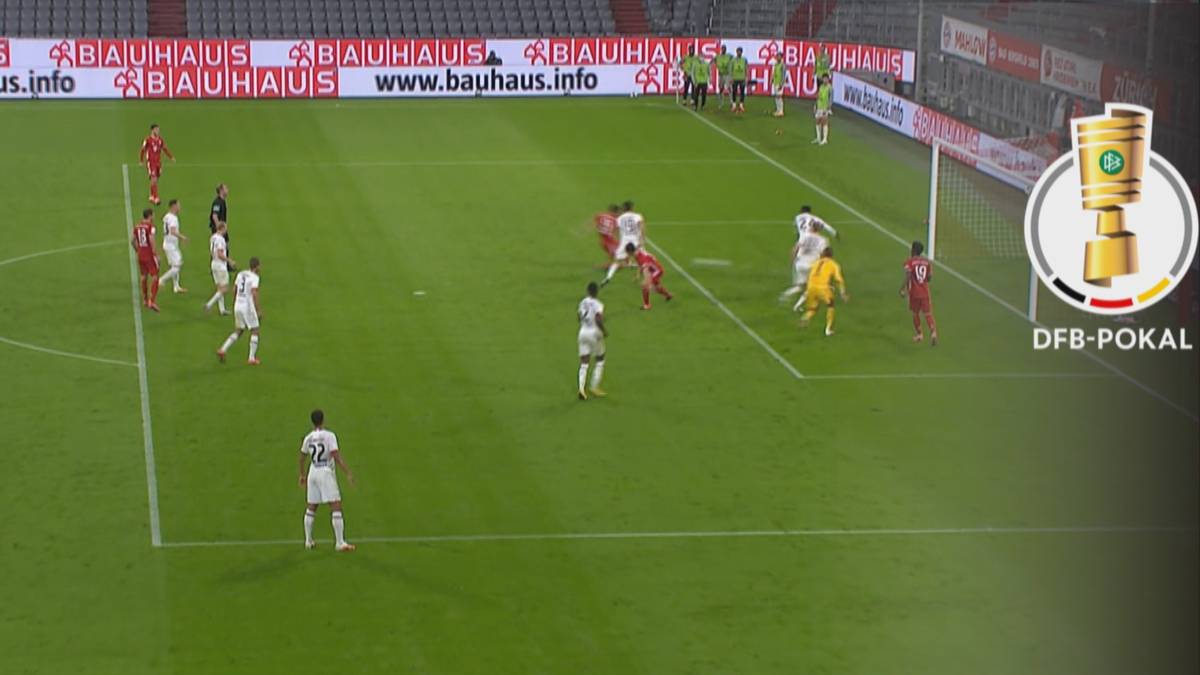 FC Bayern - Eintracht Frankfurt (2:1): Tore & Highlights | Halbfinale DFB-Pokal