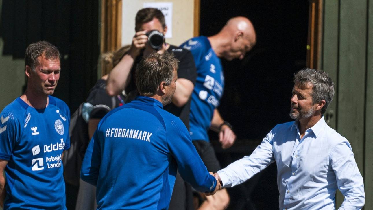 Kronprinz Frederik besucht Dänen