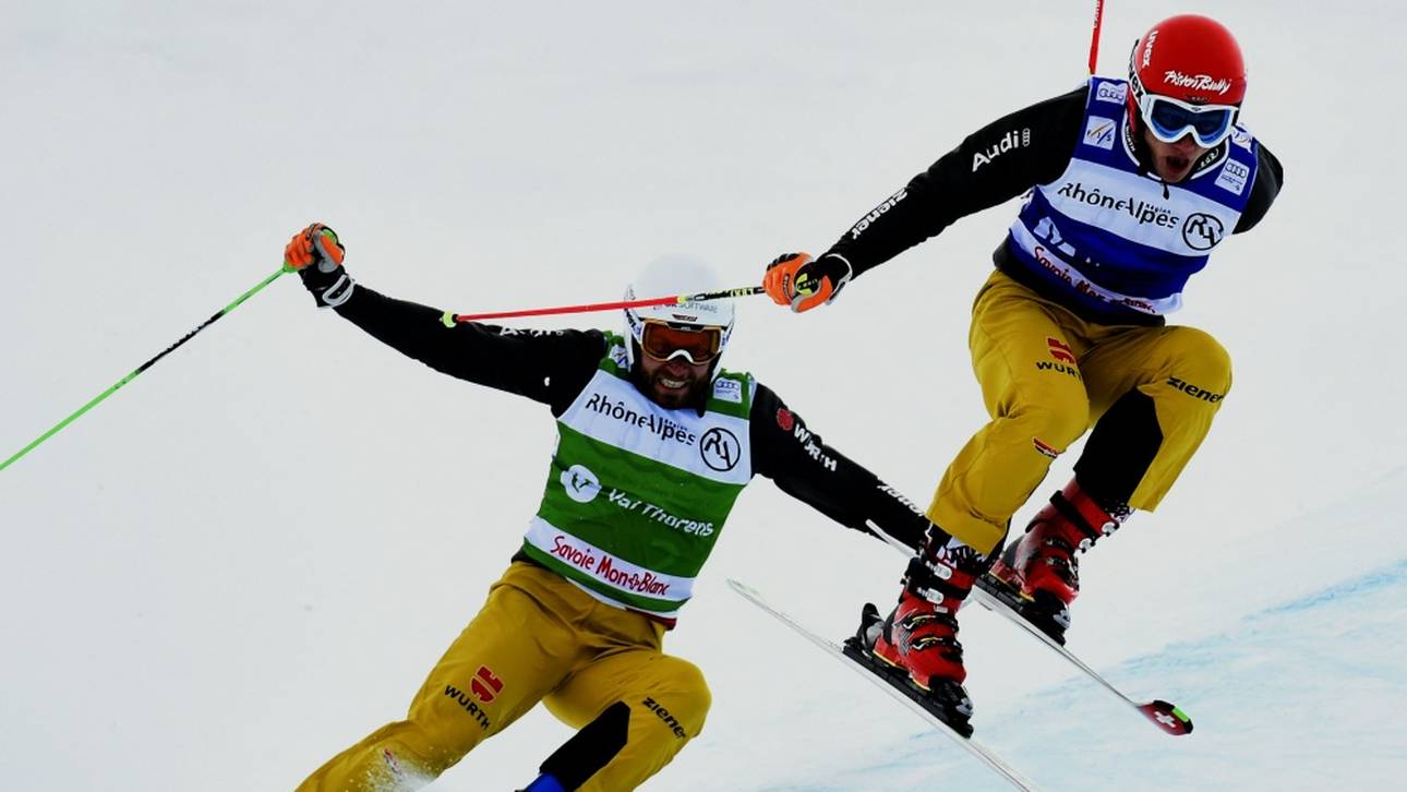 Mäßige Generalprobe für Skicrosser