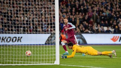 Andrey Yarmolenko schießt West Ham ins Viertelfinale der Europa League