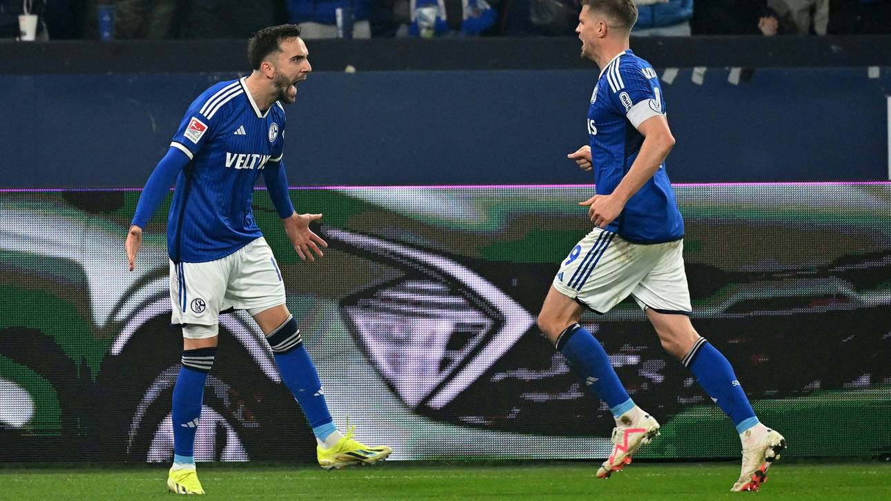 Sieg im Abstiegsduell: Schalke ringt Braunschweig nieder