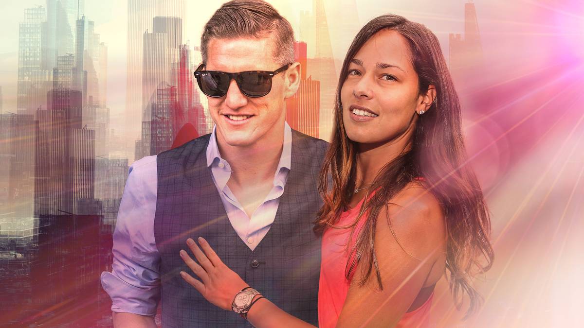 Bastian Schweinsteiger und Ana Ivanovic - die beiden sind eines der namhaftesten Glamour-Paare der Sportwelt. SPORT1 zeigt Bilder aus ihrer traumhaften Beziehung