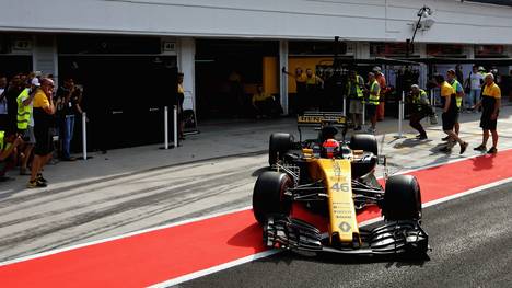 Robert Kubica testet für Renault in Budapest