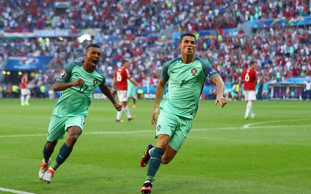 Em 2016 Gruppe F Cristiano Ronaldo Rettet Portugal Gegen Ungarn