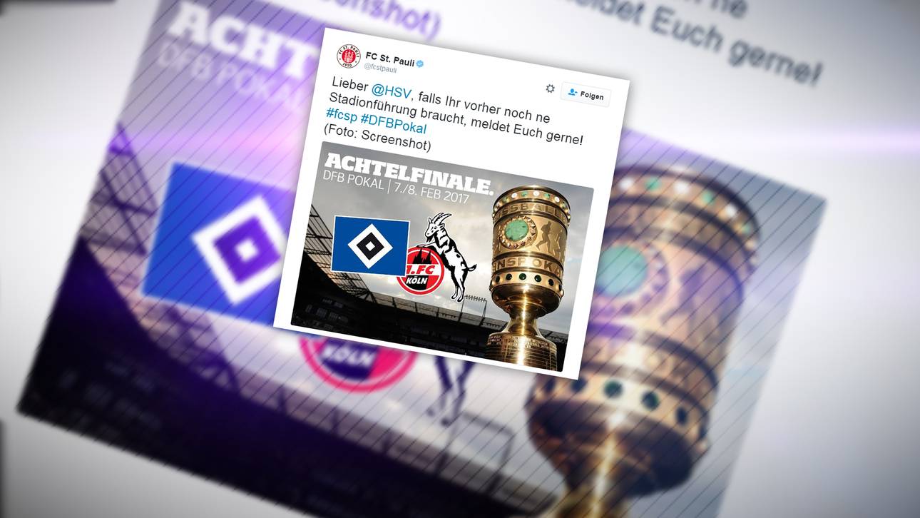 St. Pauli frotzelt über HSV-Fauxpas