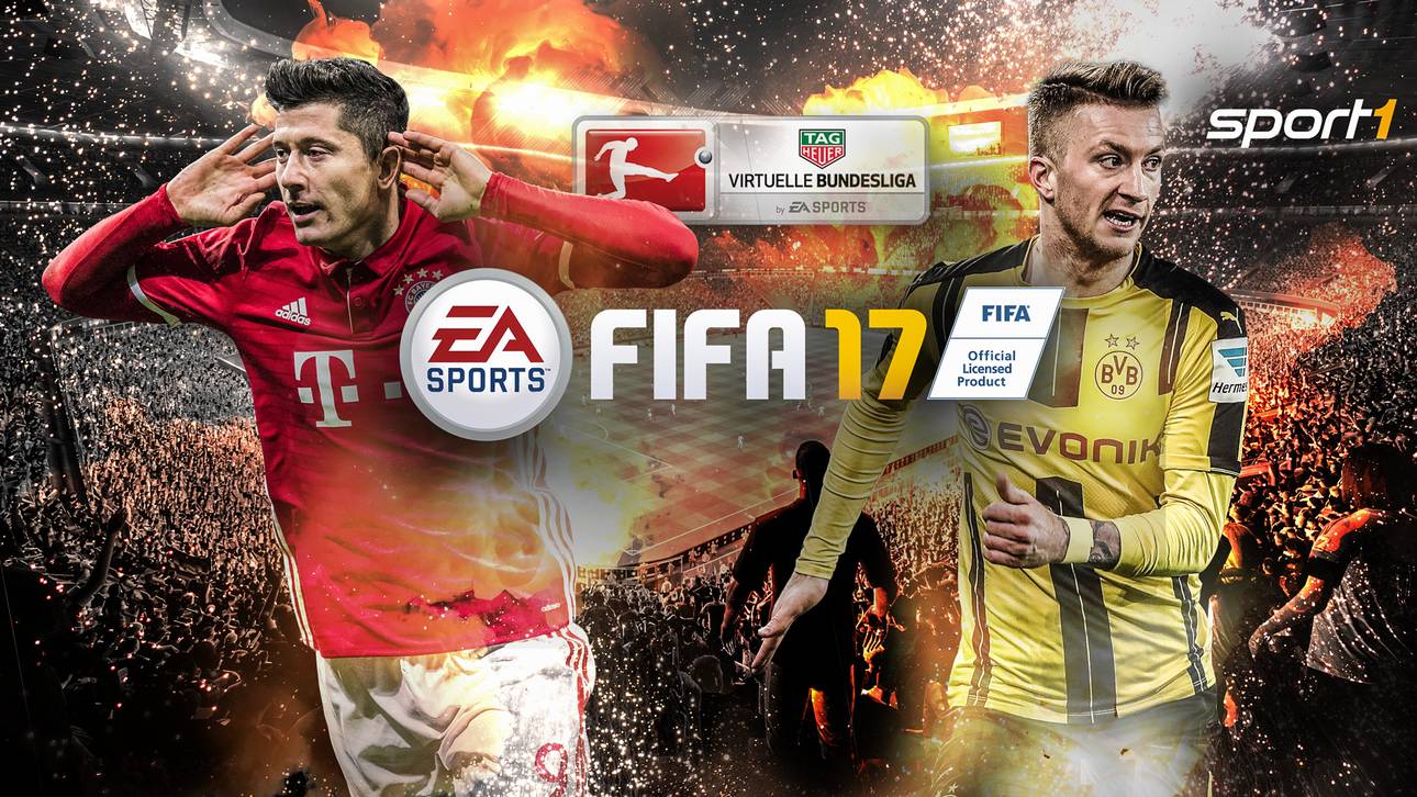 Finale um die Deutsche Meisterschaft in FIFA 17 am 15. und 16. April live auf SPORT1-Plattformen